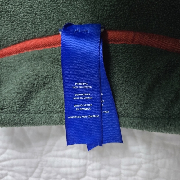 Kit And Ace Water Resistant Fleece Zip Pullover Forest Green - Picture 4 of 12